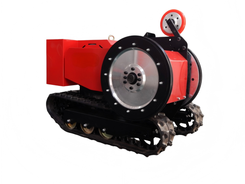 Crawler Wire Saw Machine (Twin Pulley) – 22KW / 37KW / 55KW