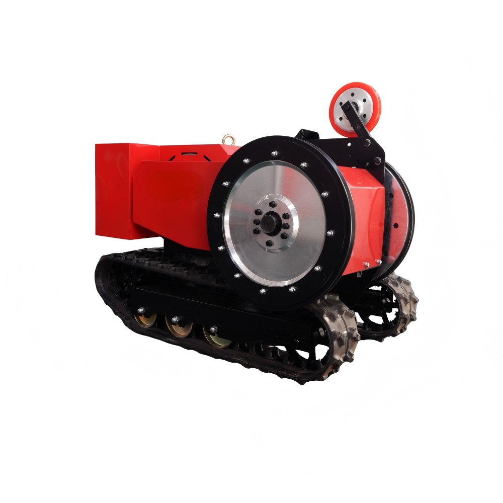 Crawler Wire Saw Machine (Twin Pulley) – 22KW / 37KW / 55KW
