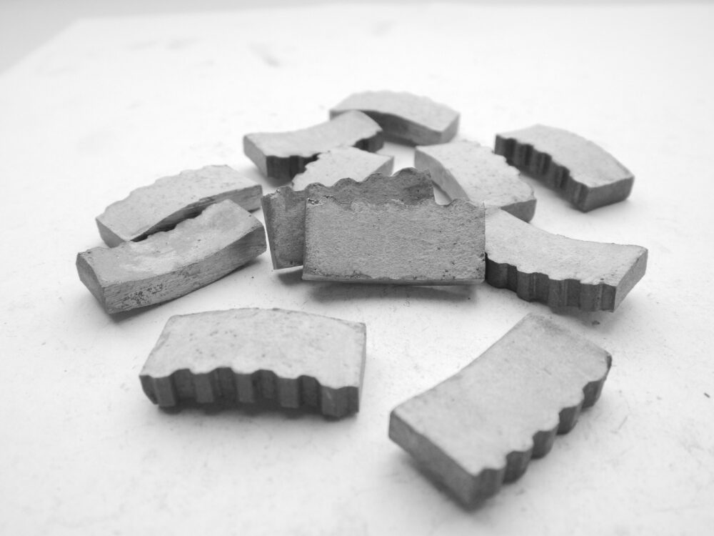 Gear Diamond Drill Bit Segment – Universal Mixed Concrete Drilling